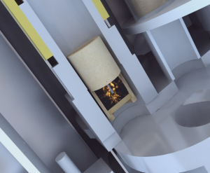 3d动画演示机场高科技智能驱鸟器