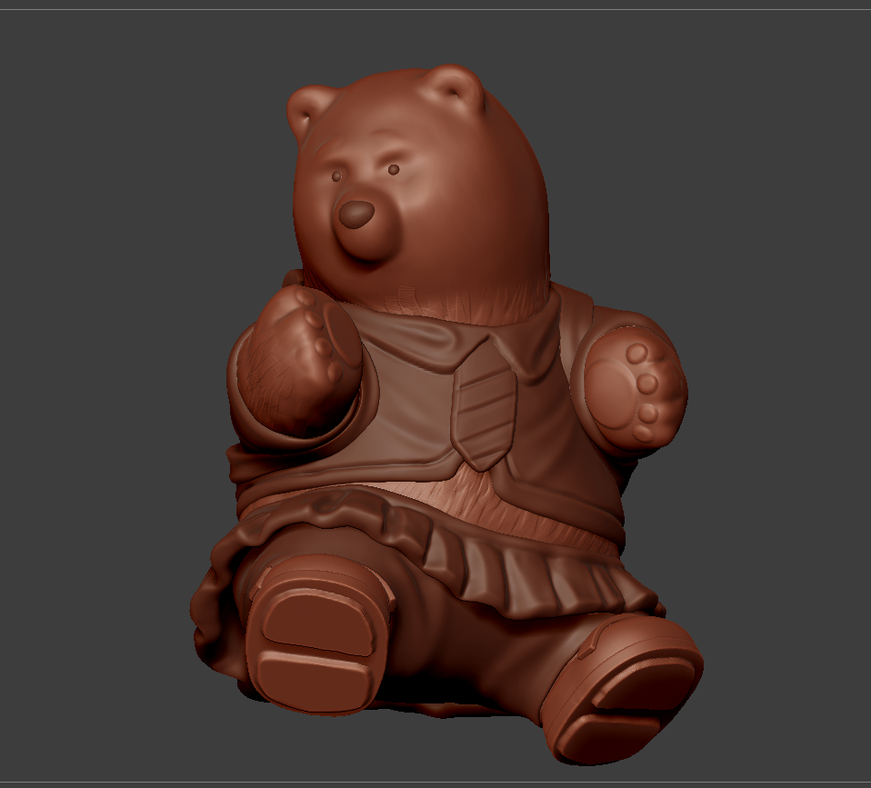 喜宝熊|角色三维建模案例