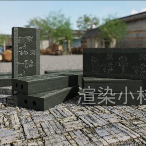 三维动画演示画像空心砖的制作工艺 ﻿